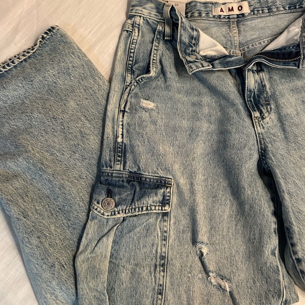 AMO Women’s Denim Relaxed Jeans